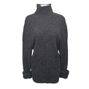 Rag & Bone 100% Cashmere Grey Funnel Neck Sweater Size XL